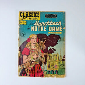 Classics Illustrated #18 The Hunchback of Notre Dame [HRN‎ 60] June 1949 t67